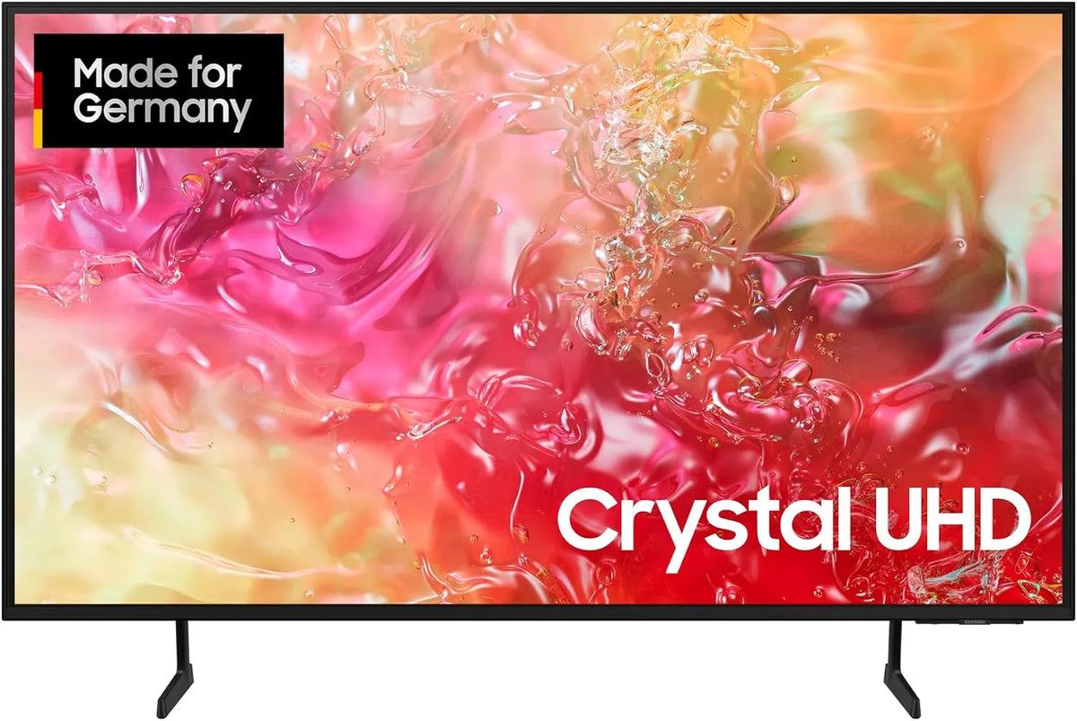 Samsung GU65DU7199U Smart TV, 65 Zoll, Fernseher, 4K UHD, WLAN, Schwarz, 165, 4K Ultra HD Smart TV WiFi Noir, 1 cm