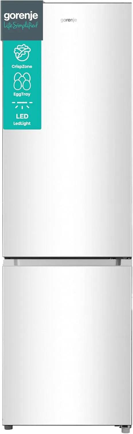 Gorenje PW4 Kühl-Gefrierkombination, 269 L, Energieklasse E, Kühlschrank mit Gefrierfach, Weiß