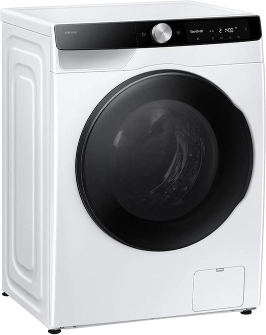 Samsung WD6100D WD90DG6G94BKU2 Waschtrockner, 9+5 kg, 48 cm, Waschmaschine, Trockner, AI Ecobubble, SmartThings, schmal, Weiß, -10%, Extra sparsam