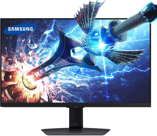 Samsung HDR400-Farben Monitor, 27 Zoll, 1 ms, 144 Hz, Gaming-Ausstattung, 4K UHD, IPS-Panel, PC-Bildschirm, verstellbarer Ständer, schnelles IPS
